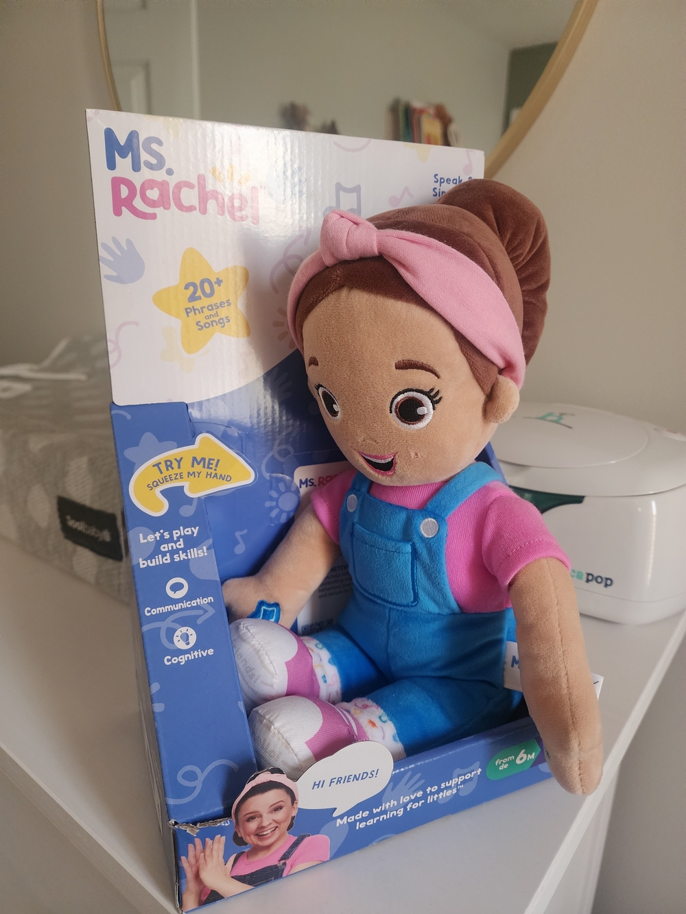 New Ms. Rachel Interactive Plush Doll